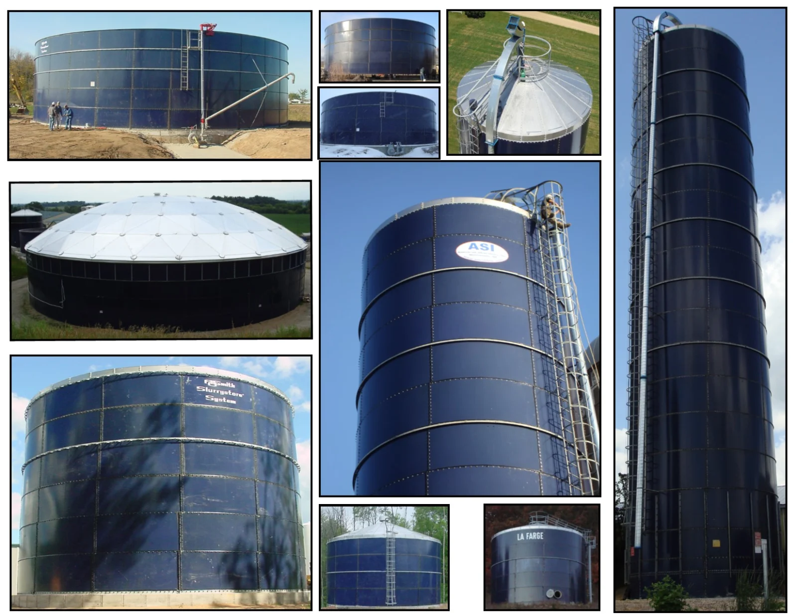 Tanks and silos